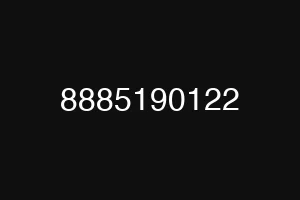 8885190122