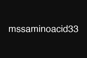 mssaminoacid33