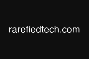 rarefiedtech.com