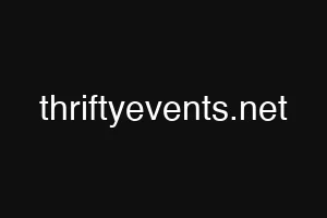 thriftyevents.net