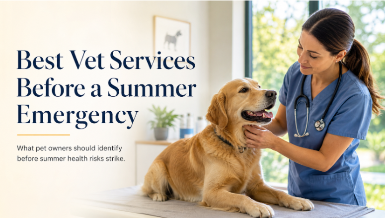 Best Vet Services Pet Owners Should Look for Before a Summer Emergency