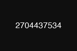 2704437534